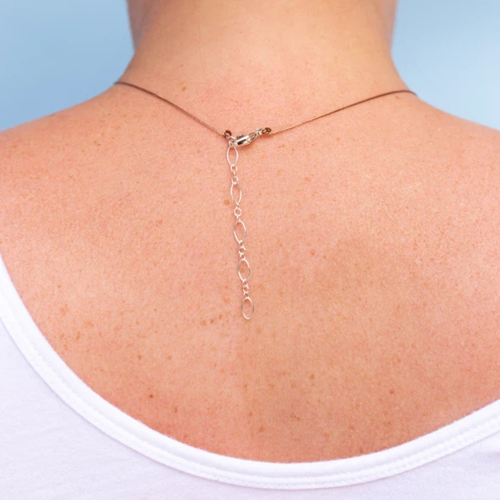 Soulku necklace clasp view.