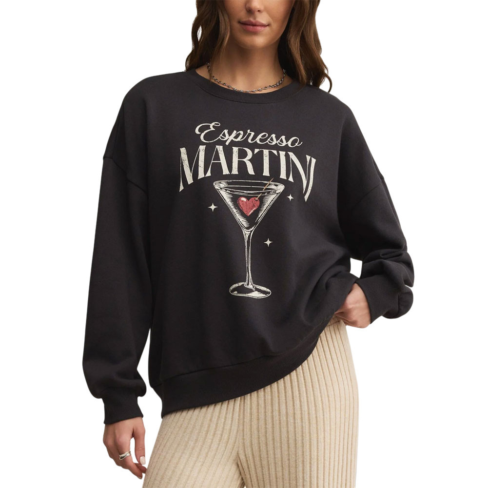 Z Supply Oversized Espresso Martini Sweatshirt 