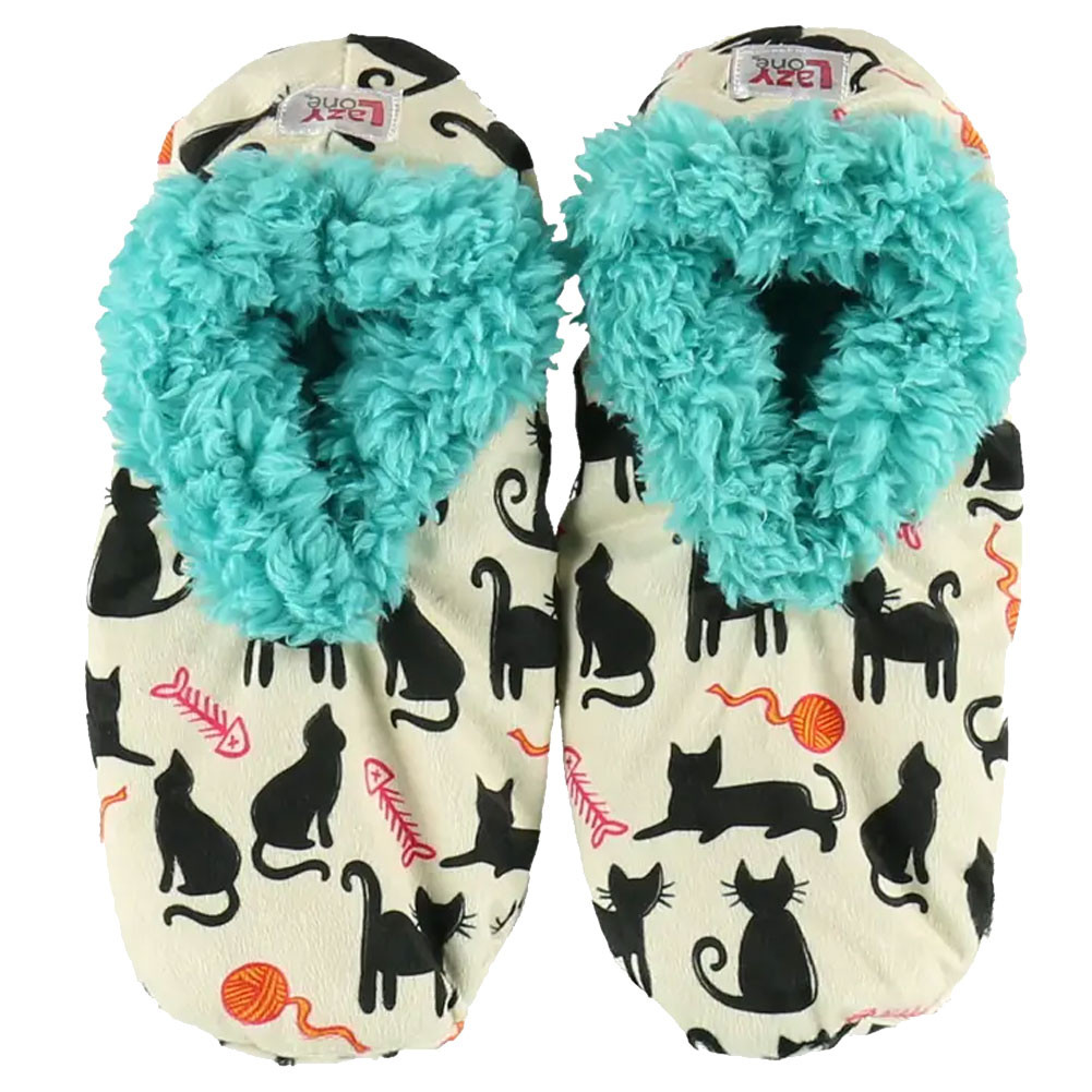 Lazy One - Fuzzy Feet Slippers - Cat Nap 