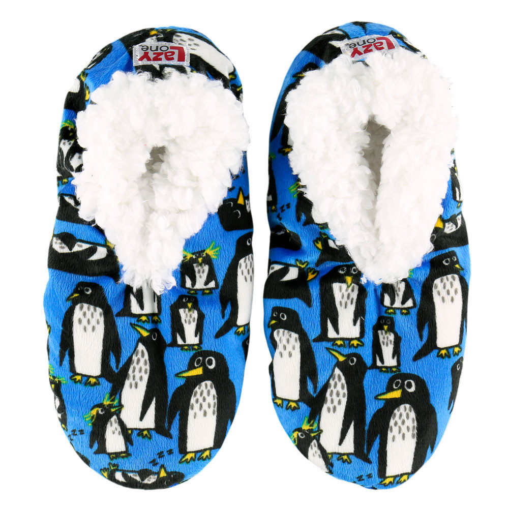 Lazy One - Fuzzy Feet Slippers - Penguin 