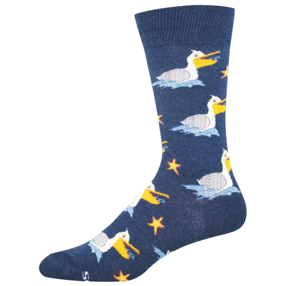 Socksmith Men's Socks - Pelican Bird - Winging It