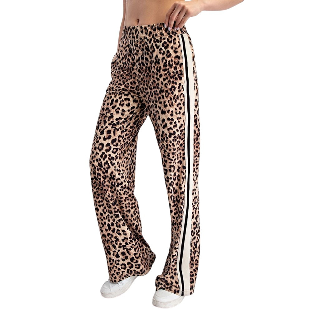 Rae Mode - Leopard Animal Print Lounge Pants 