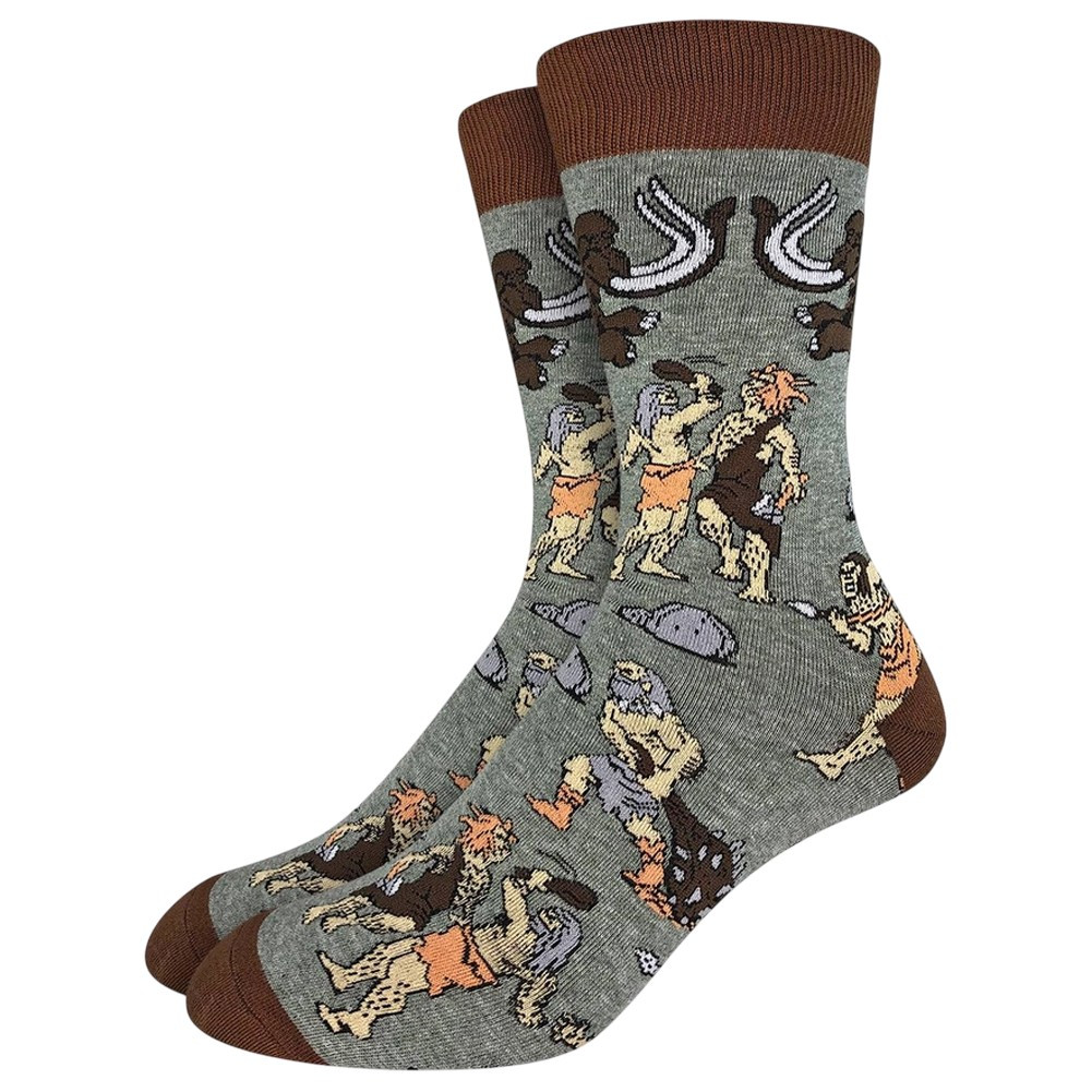Good Luck Men's Socks - Cavemen 
