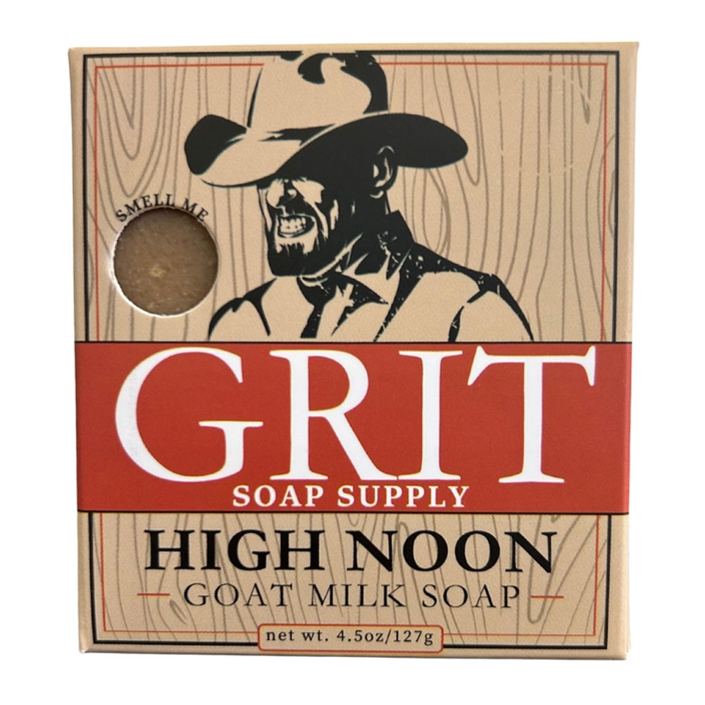 Grit Soap Supply - Men's Grooming Essential Soap Bar - HIGH NOON