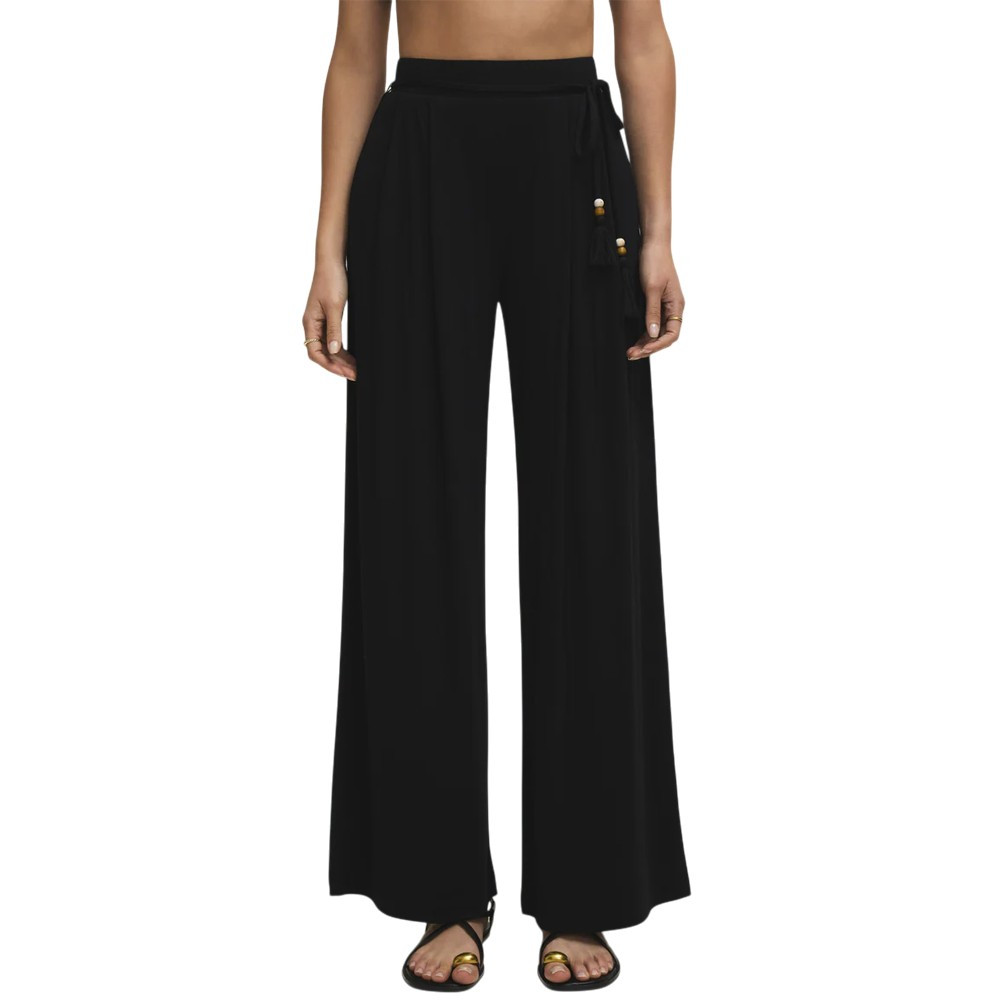 Z Supply Lydia Wide Leg Stretch Pant - Black
