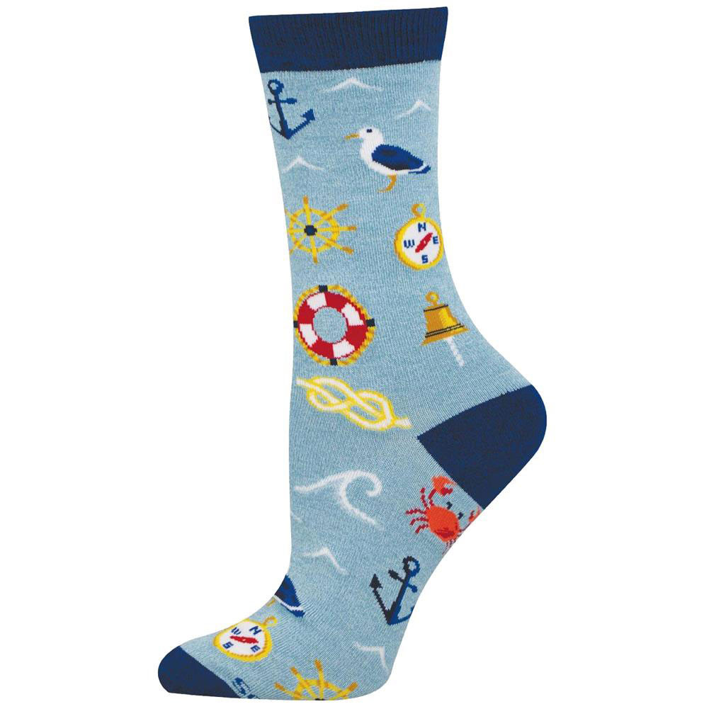 Socksmith Bamboo Blend Women's Socks - Ahoy Matey