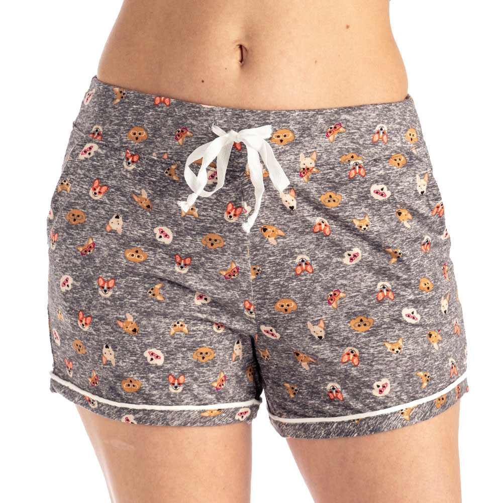 Hello Mello - Lounge Shorts Pajama Bottoms - RUFF MORNING