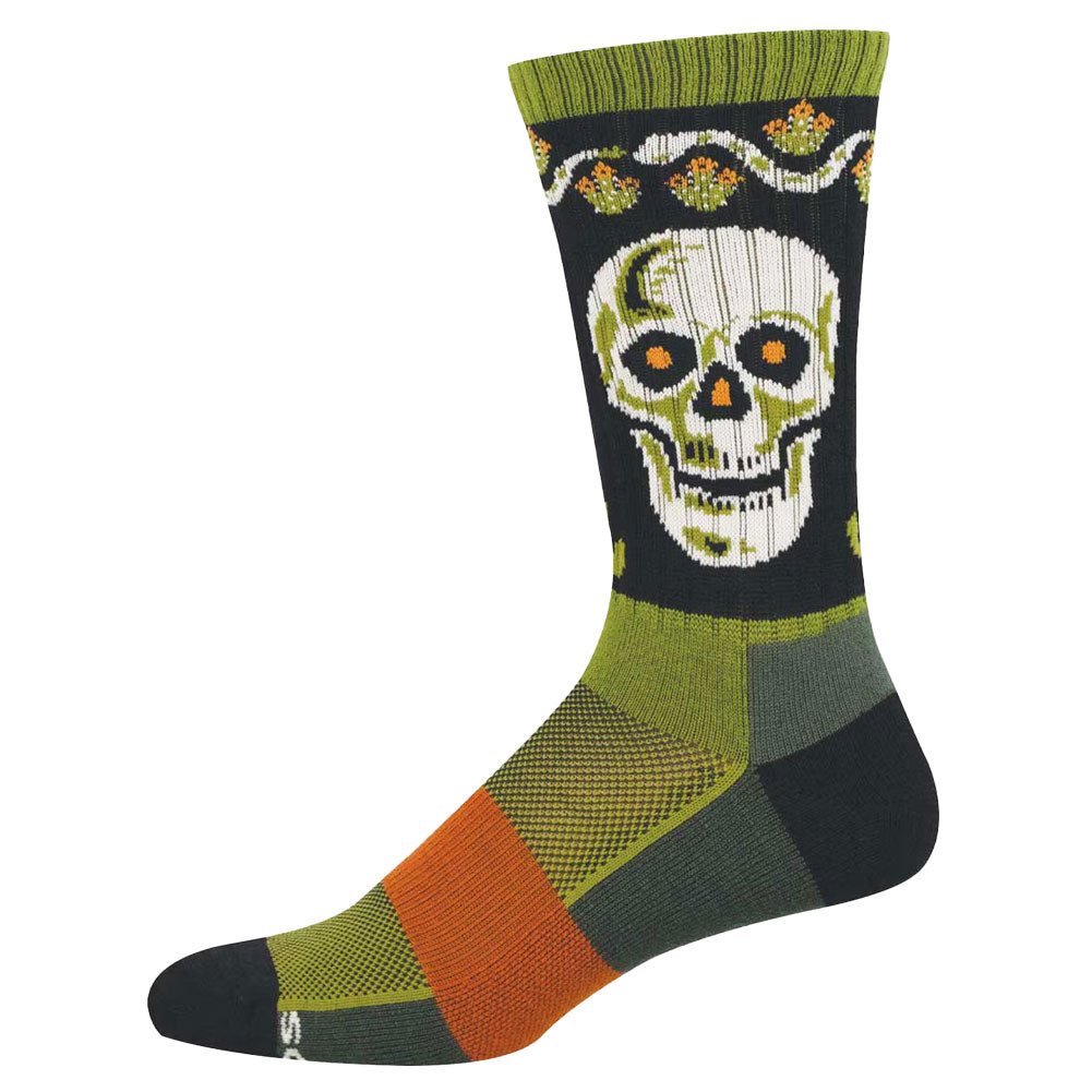 Socksmith Compass Merino Wool Men's Socks - Skull - Cranium