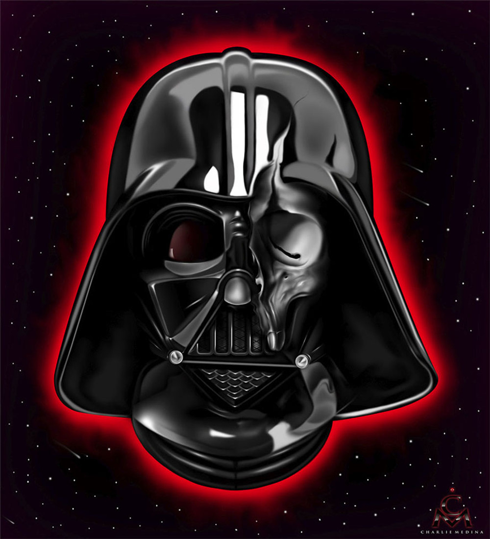 Darth Vader Dark Side by Charlie Medina