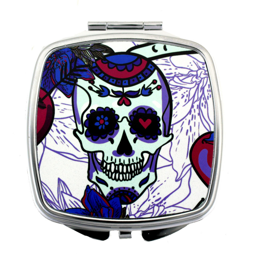 Day of the Dead compact mirror.