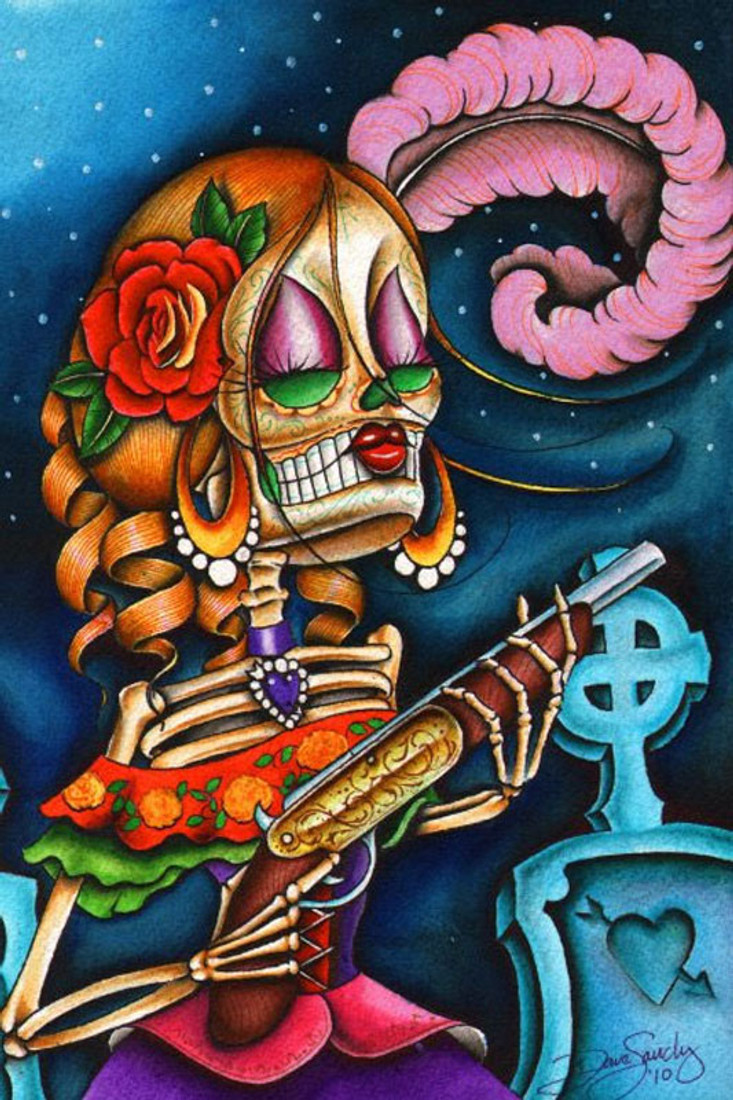 Dave Sanchez - Bonita - Canvas Giclee