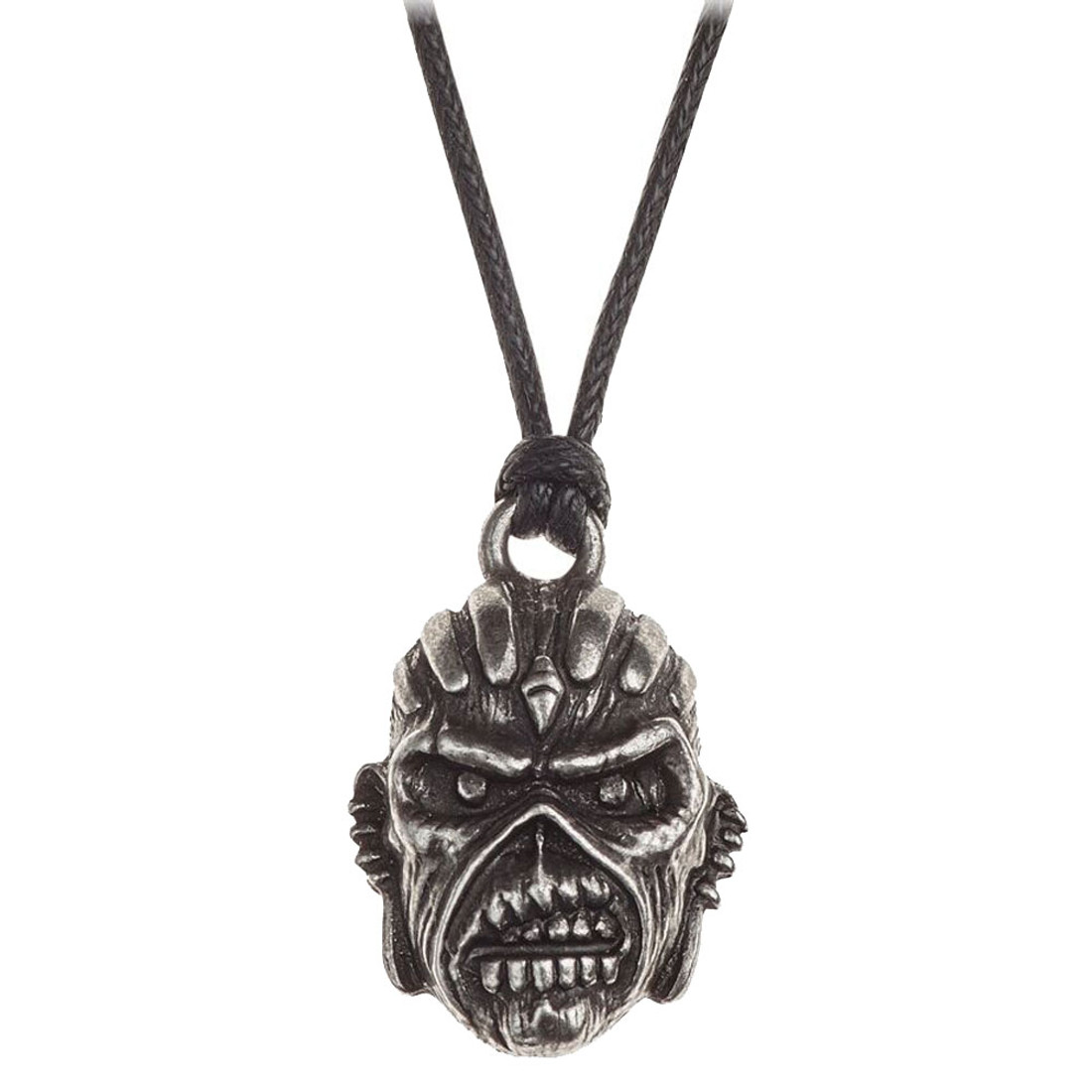 Iron Maiden Eddie Book of Souls Pendant Necklace Pewter Jewelry PP501