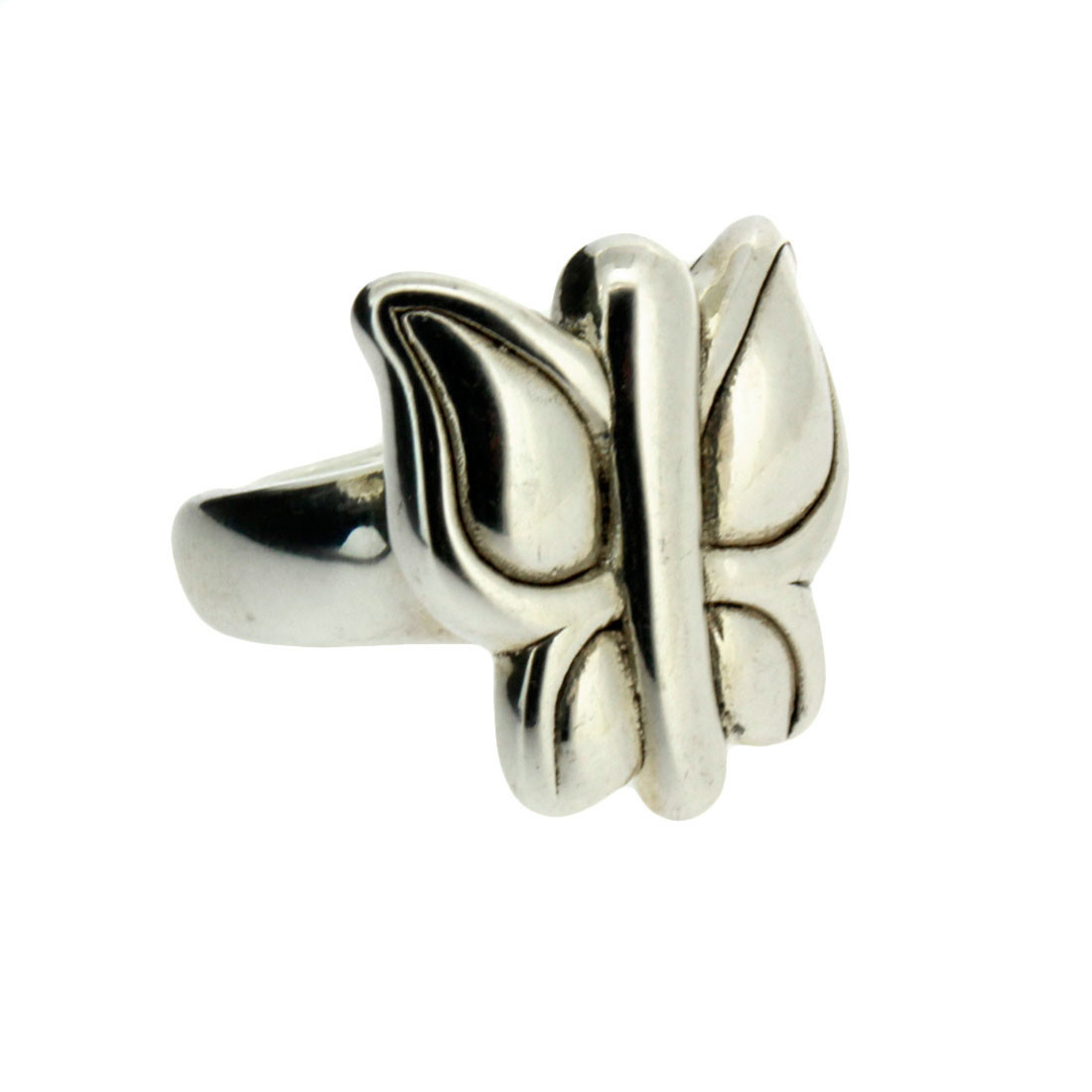 Butterfly Design Sterling Silver Ring