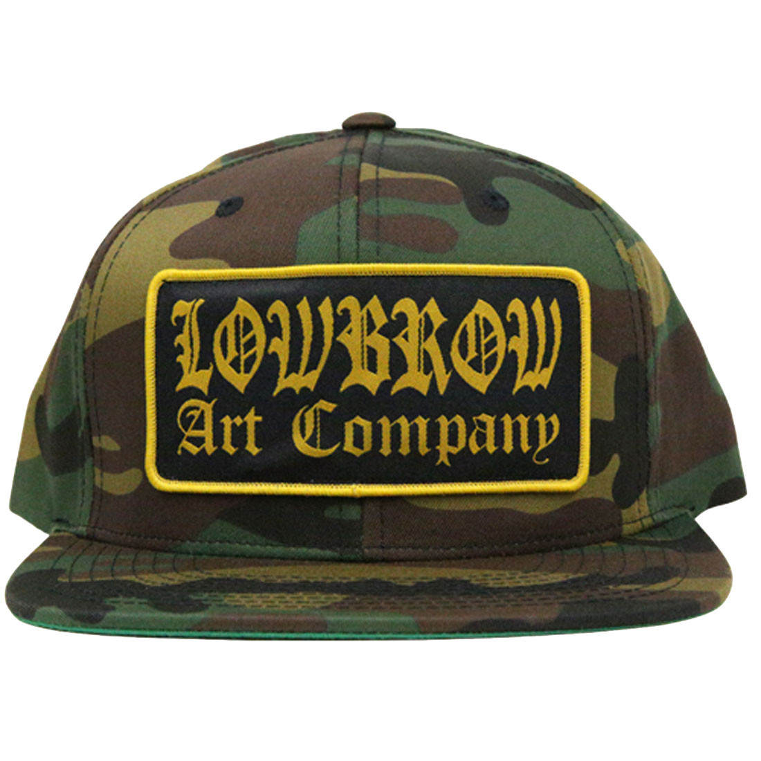 Lowbrow Art Company Camo Snap Back Trucker Hat