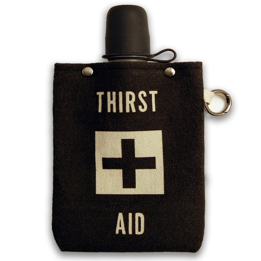 Thirst Aid 8oz Canvas Canteen