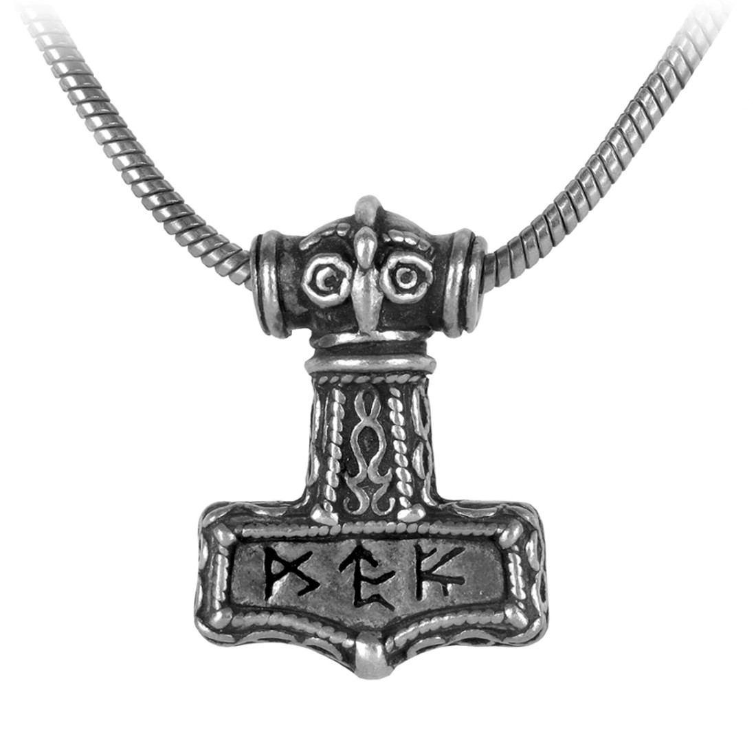 P338 - Bindrune Hammer Pendant