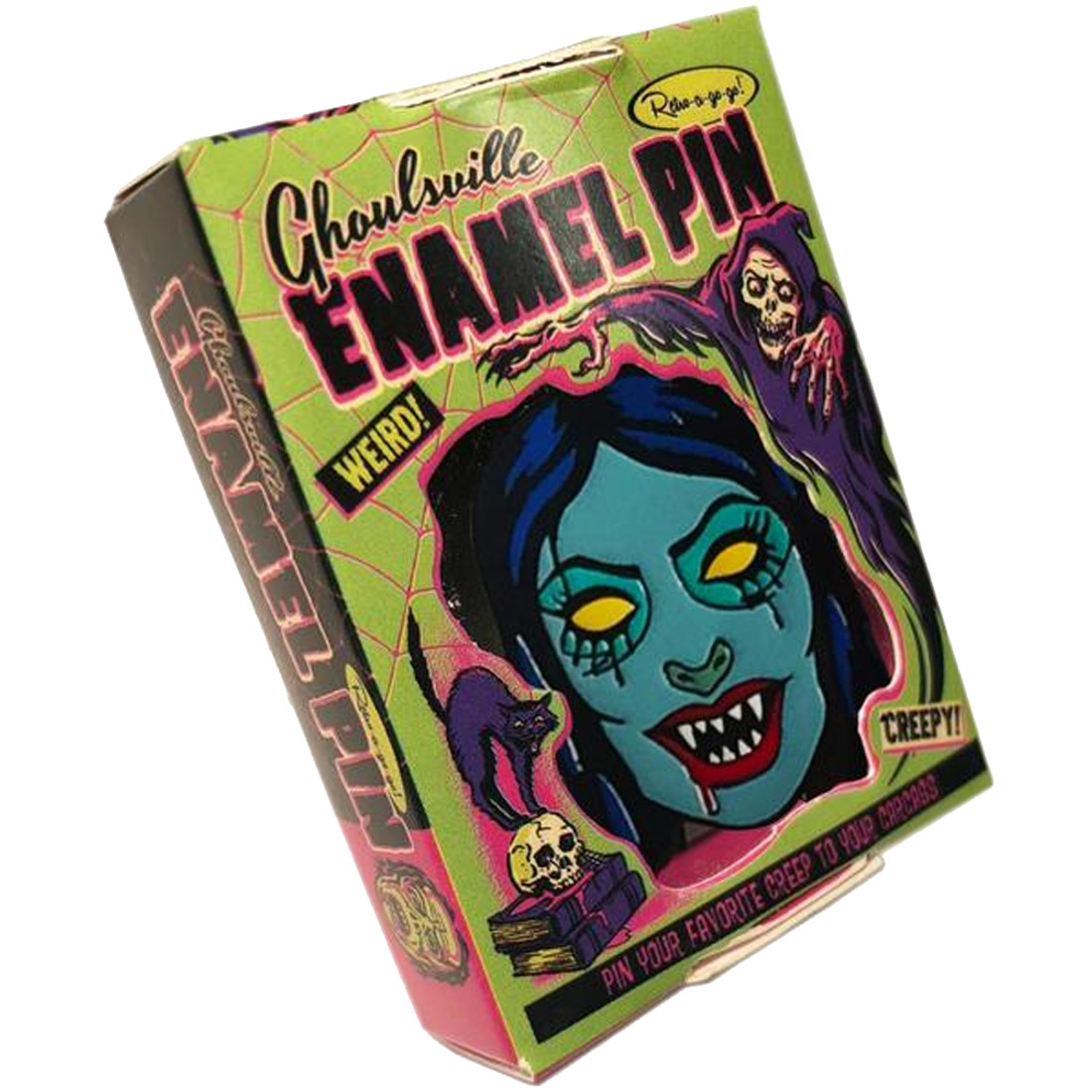 Vampyra Girl Enamel Pin  Collectible Box