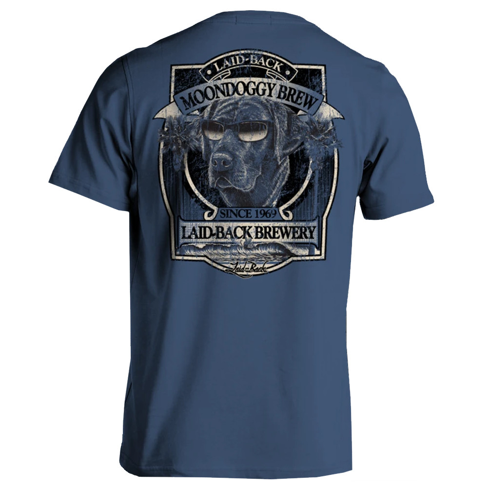 BLACK DOG BREW MEN'S TEE SHIRT | PURPLE LEOPARD BOUTIQUE