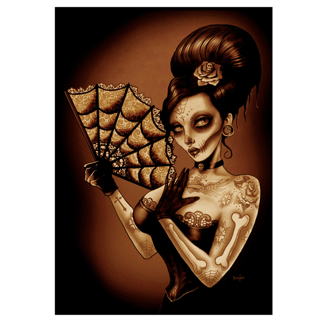 Fan Girl by Marcus Jones Canvas Giclee