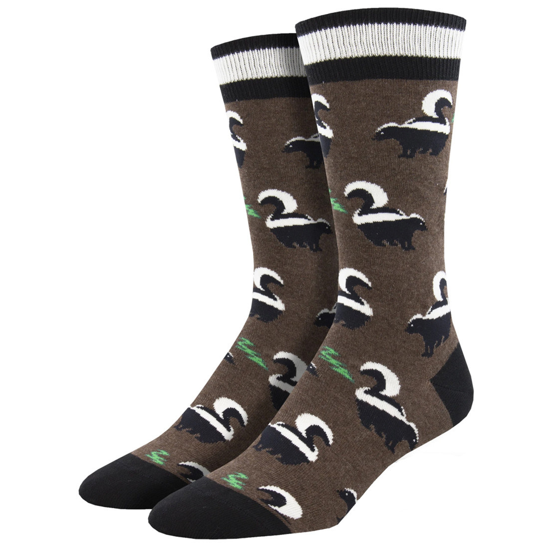 Funky Skunky Men's Crew Socks