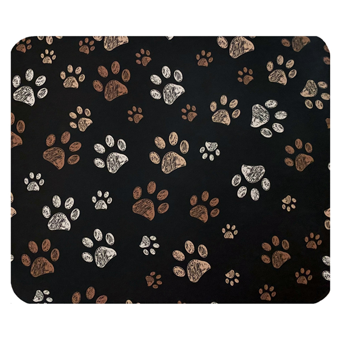 Doggy Paw Prints Mouse Pad Mat