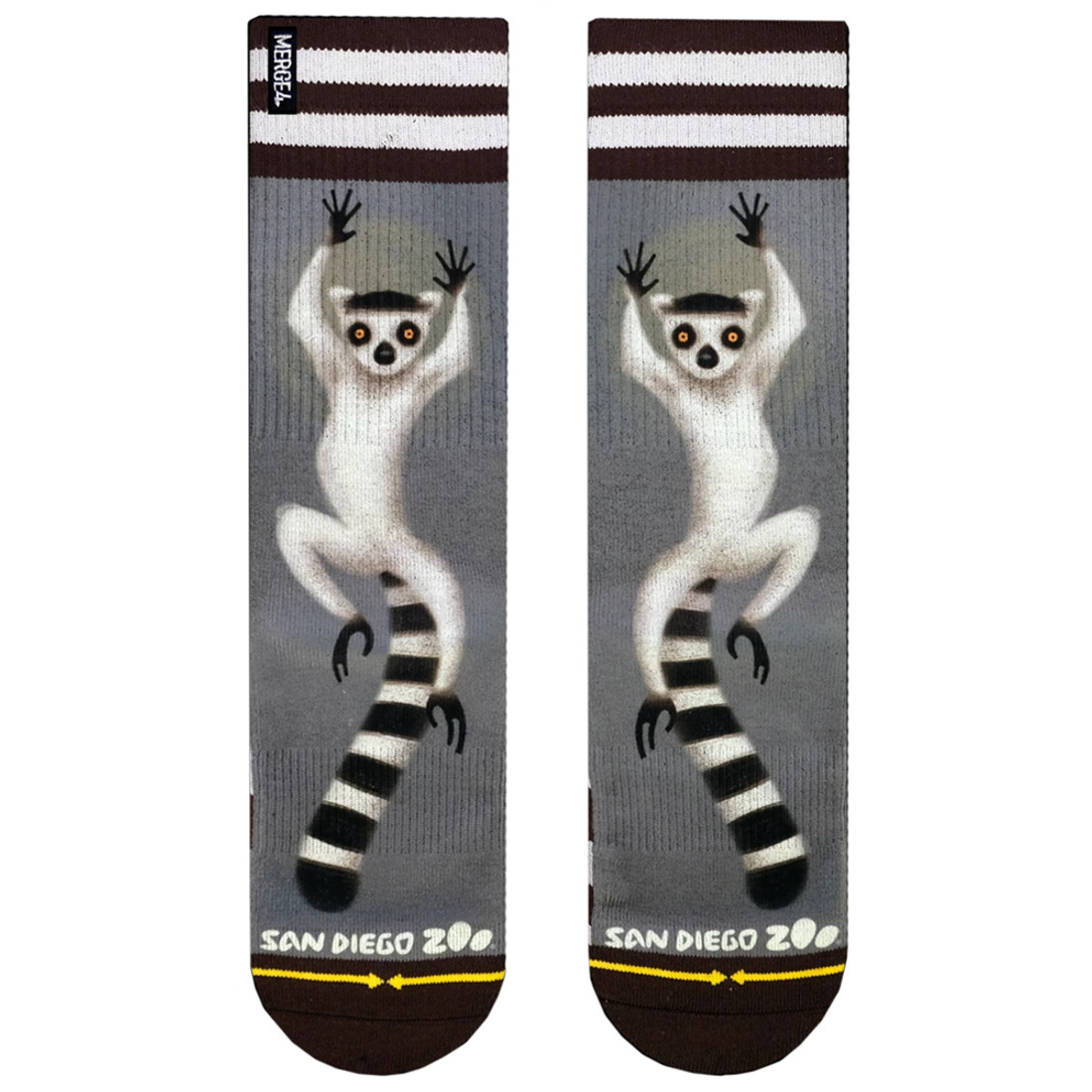 Ring Tailed Lemur Men's Socks