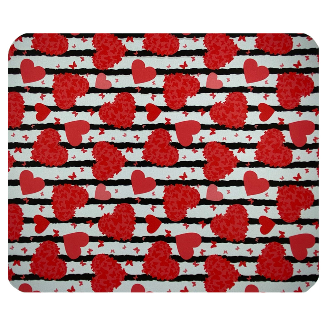 Butterfly Hearts Mouse Pad Mat