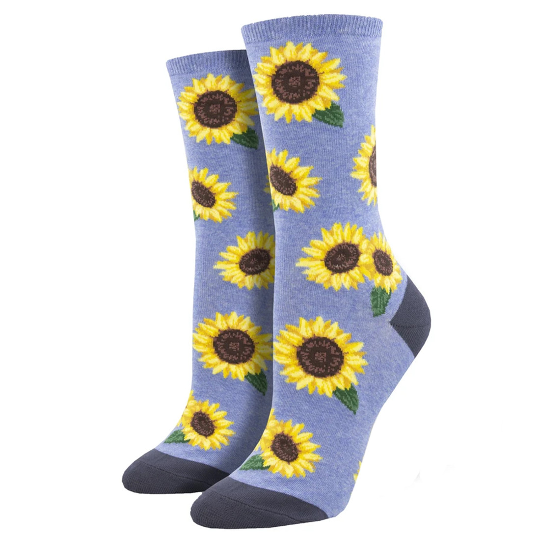 More Blooming Sunflowers Women's Crew Socks