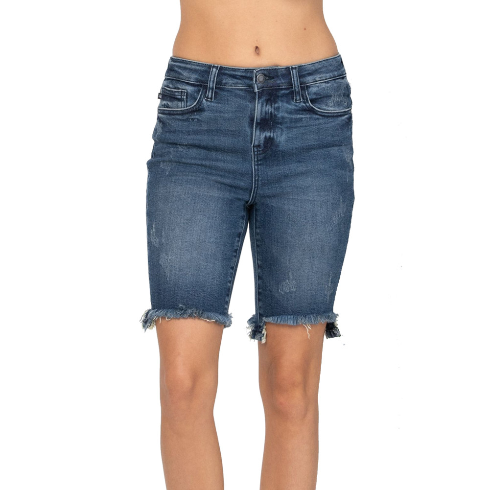 Judy Blue Cut Off Bermuda Shorts