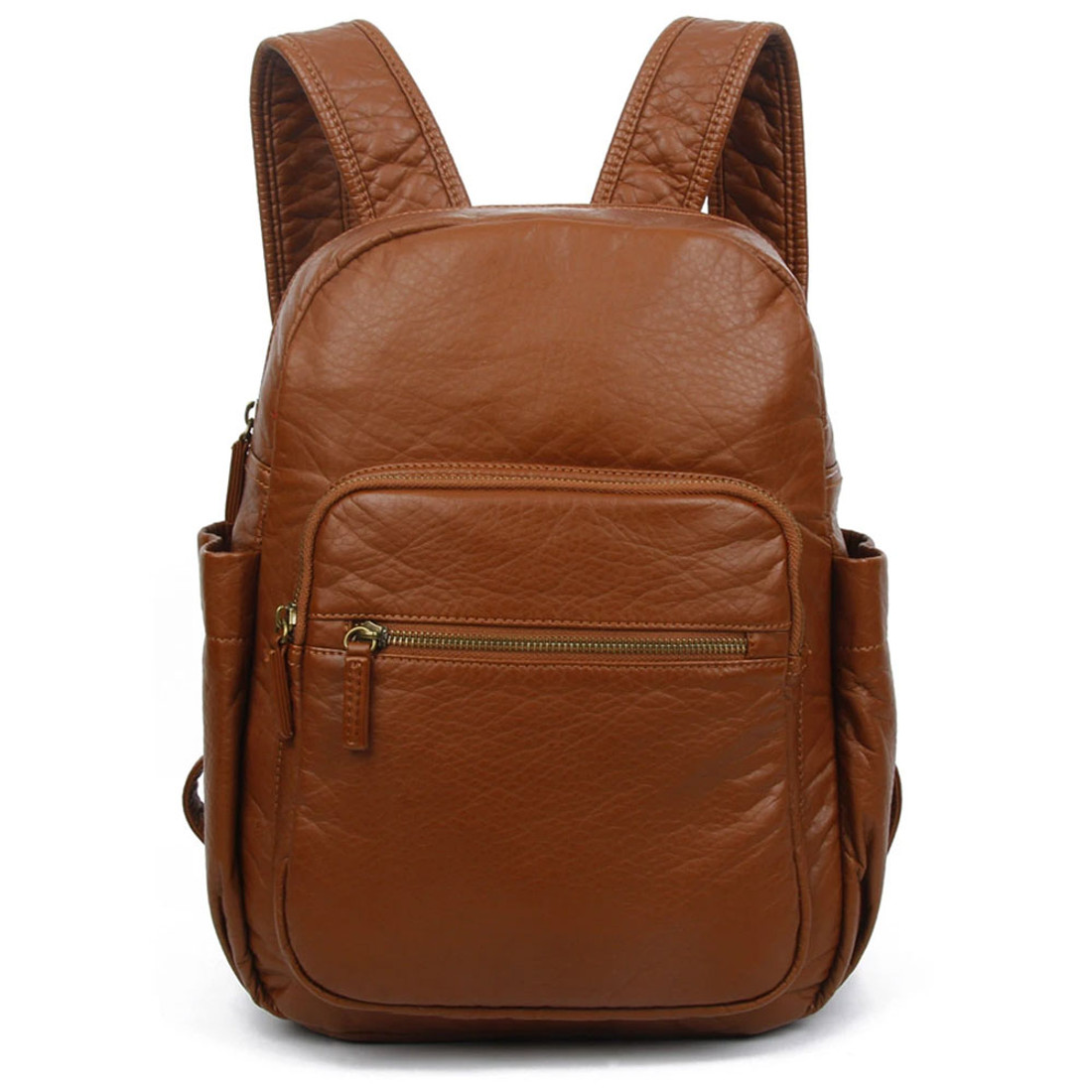 Brown Backpack Purse