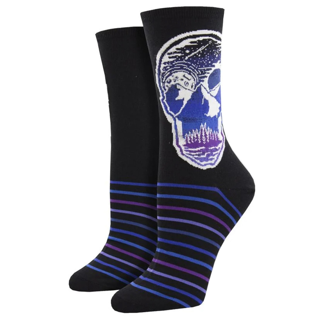 Atomicchild Women's Casual Socks Majestic Skull