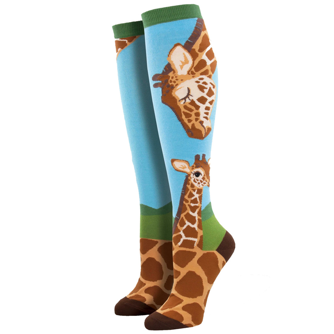 Loving Giraffes Women's Knee High Socks