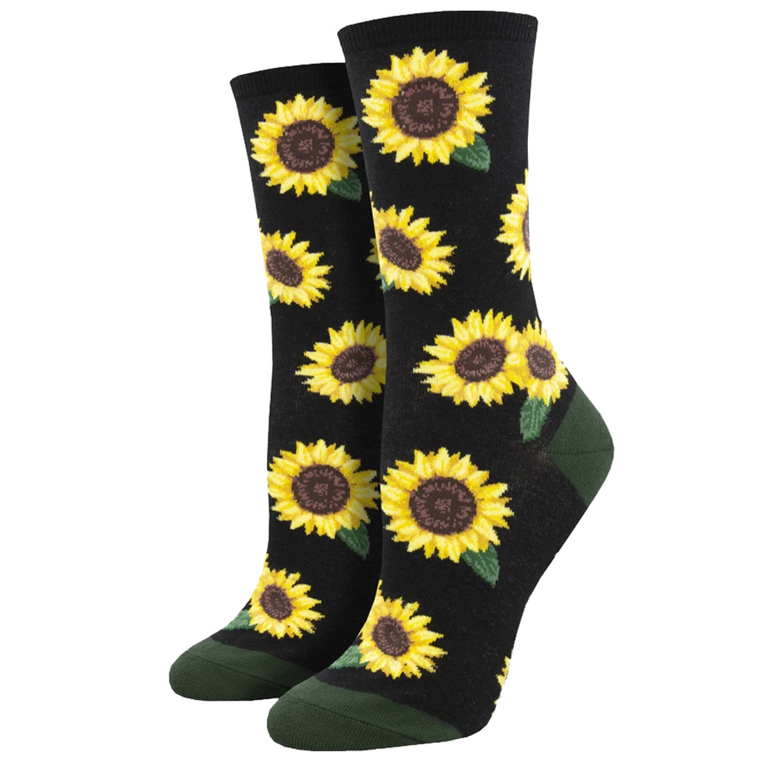 More Blooming Sunflowers Women's Crew Socks