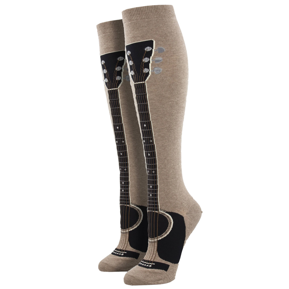 Six String Guitar Women's Knee High Socks