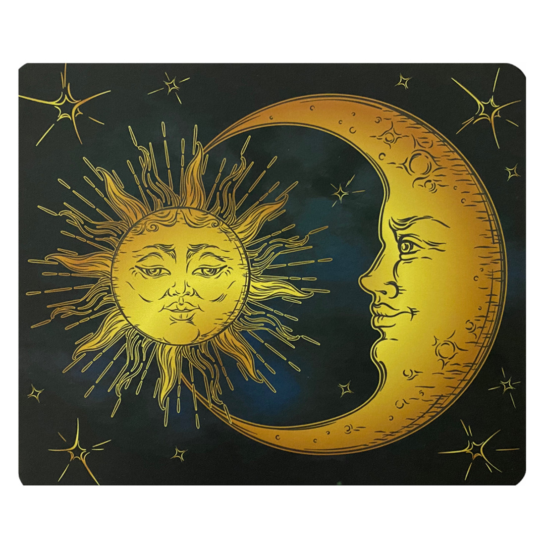 Sun and Moon Mouse Pad Mat