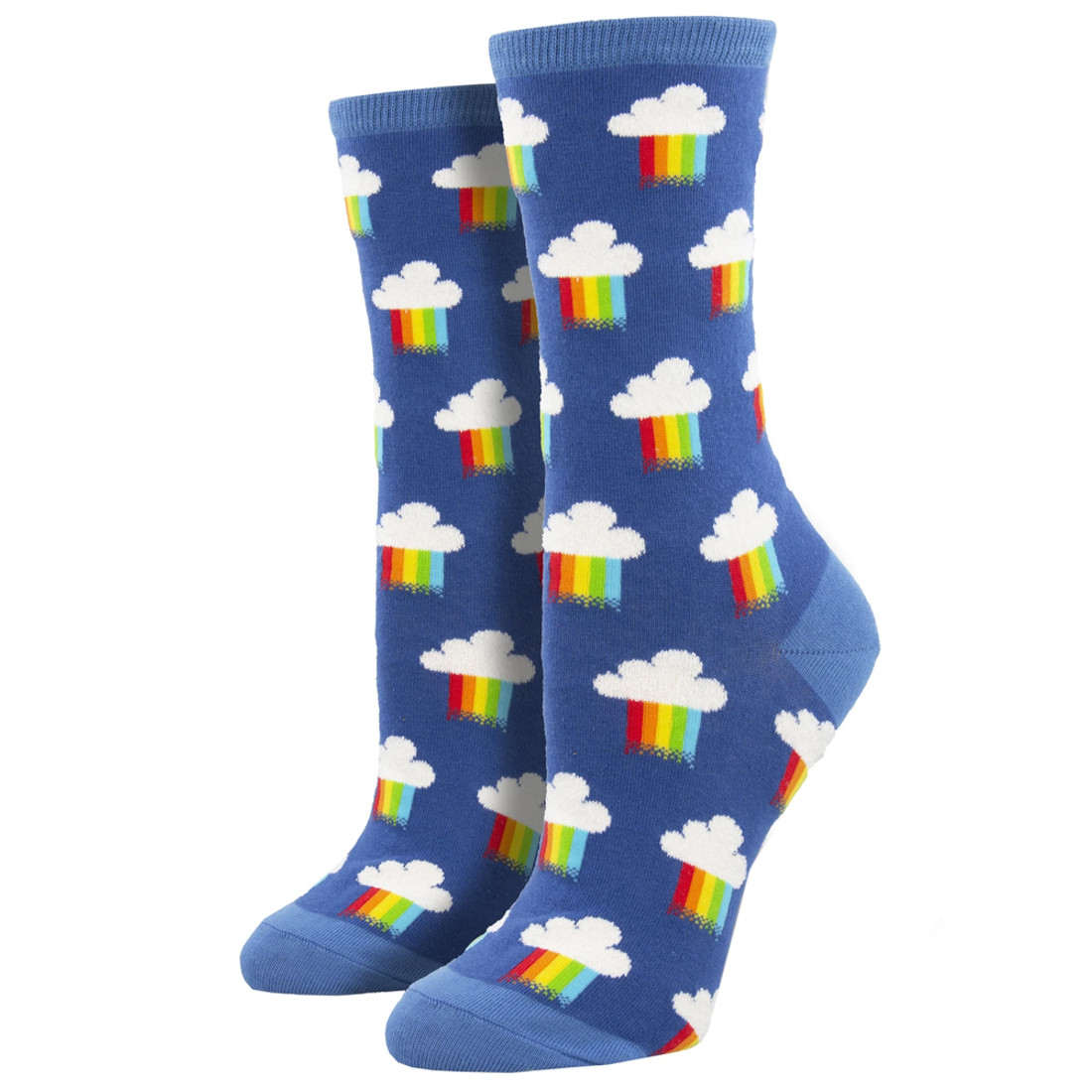 Rainbow Rain Women's Crew Socks