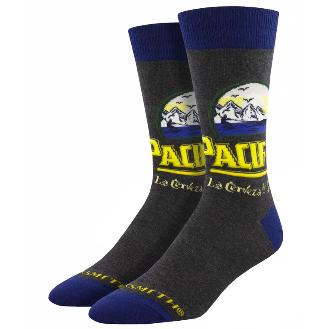 Pacifico Seascape Men's Crew Socks