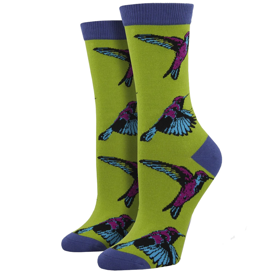 Hummingbirds Women's Bamboo Socks