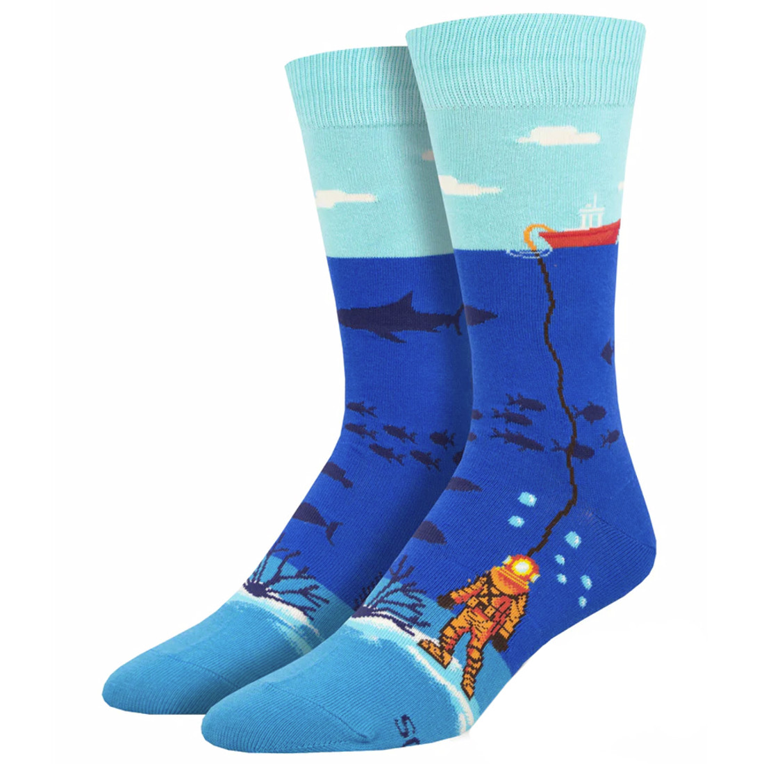 Deep Sea Diver Men's Socks