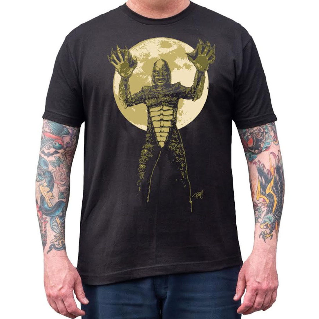 The Creature by Mike Bell Men's Tee Shirt