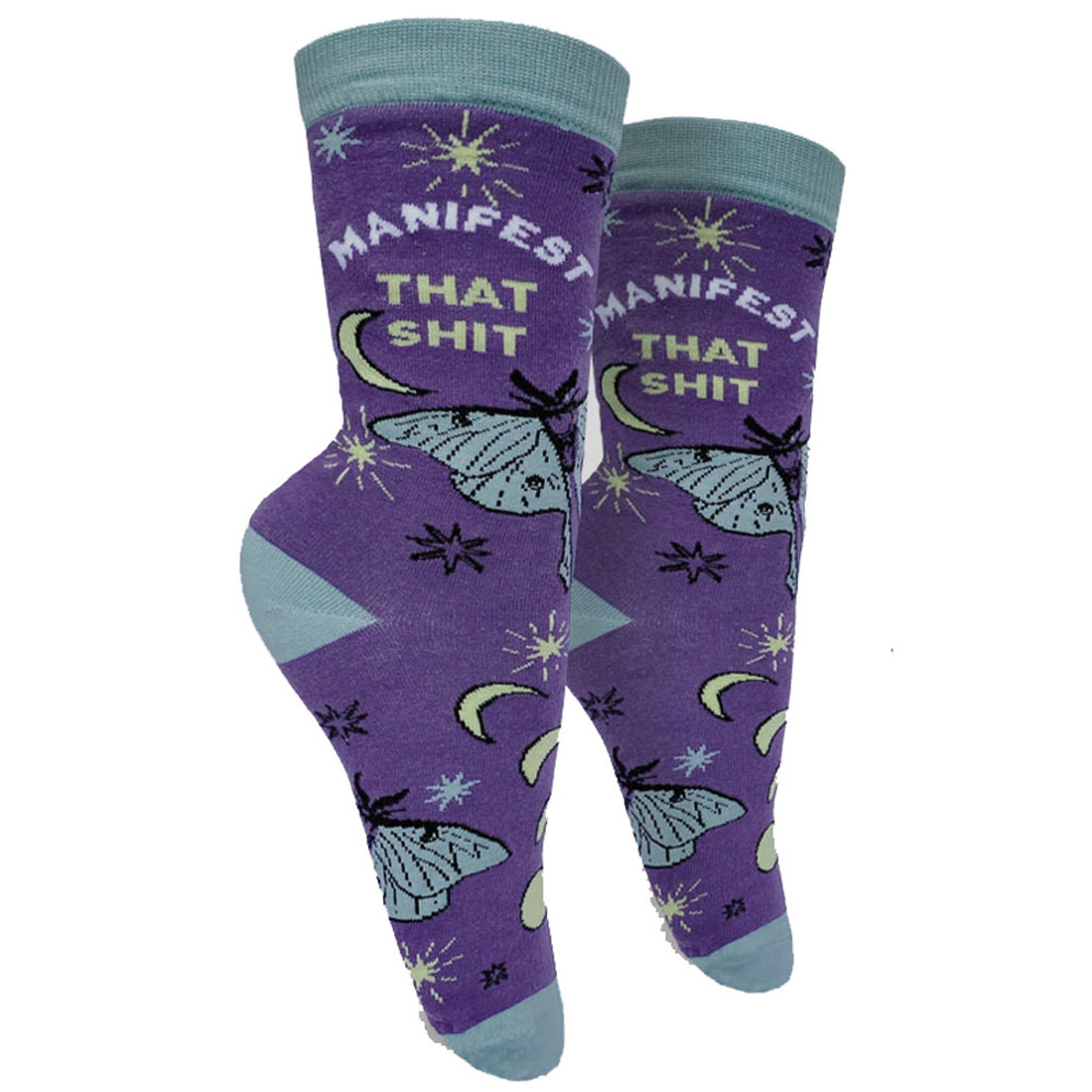 Manifest That Shit Women's Socks