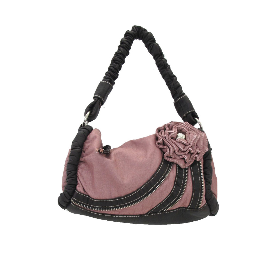 Pink flower purse.