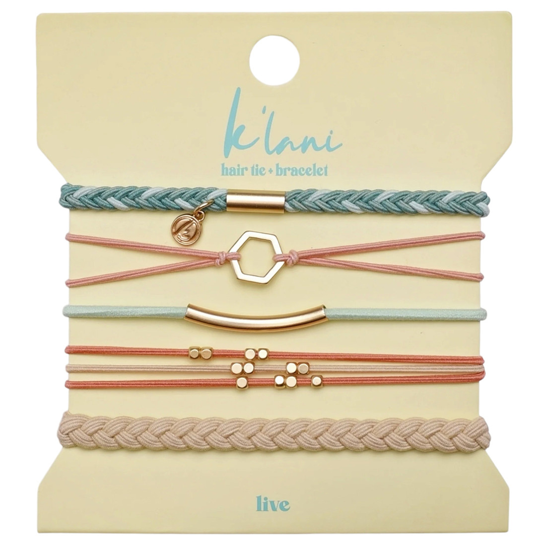 K'Lani Bracelet Hair Ties - Live