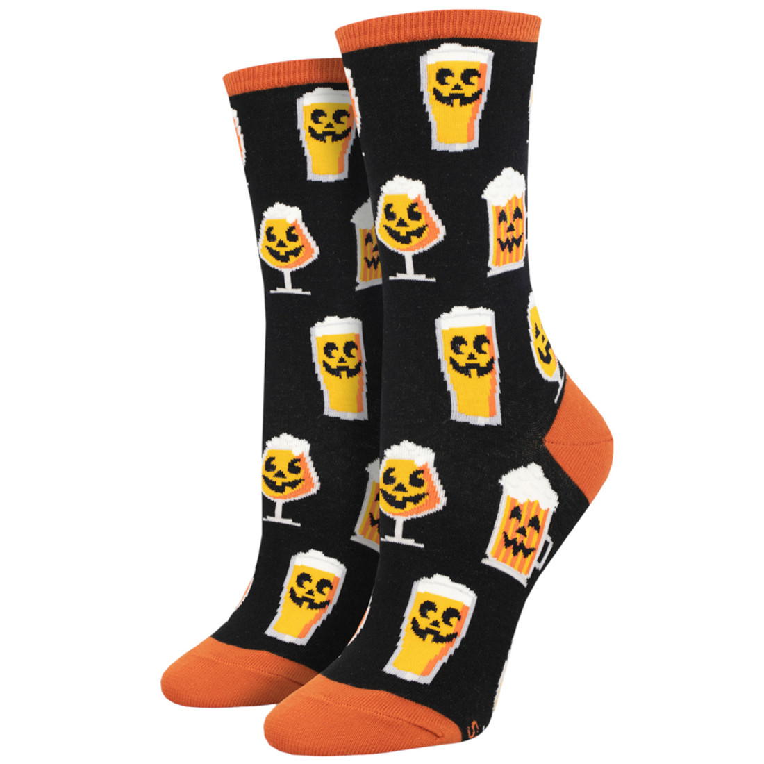 Halloween Pumpkin Beer Women's Socks