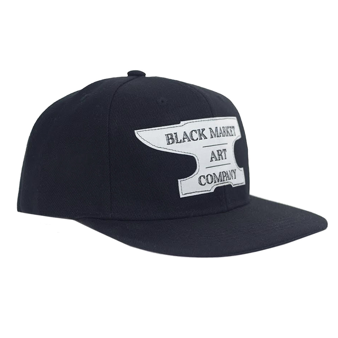Black Market Art Co. Anvil Flat Bill Trucker Hat