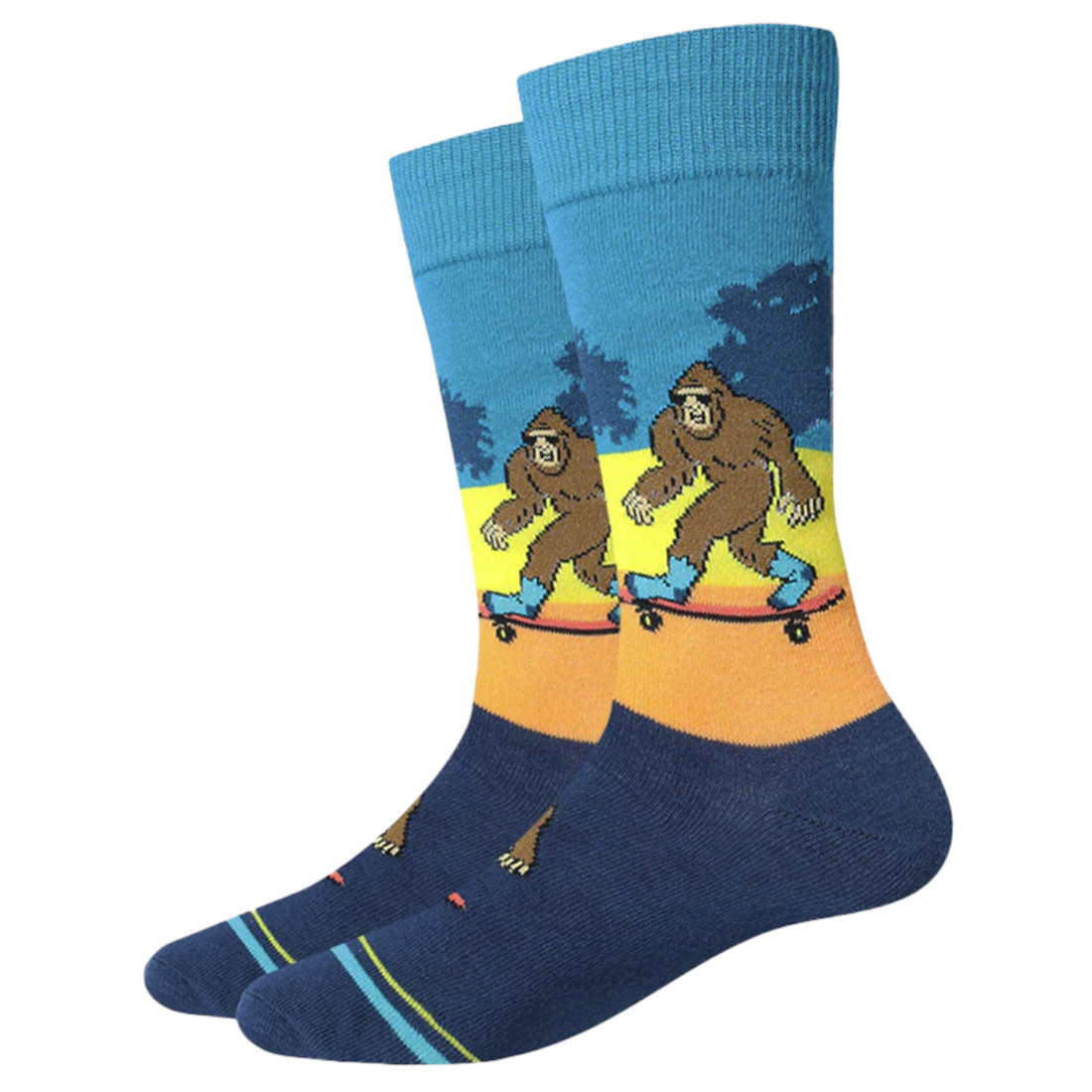 Skateboard Bigfoot Men's Socks