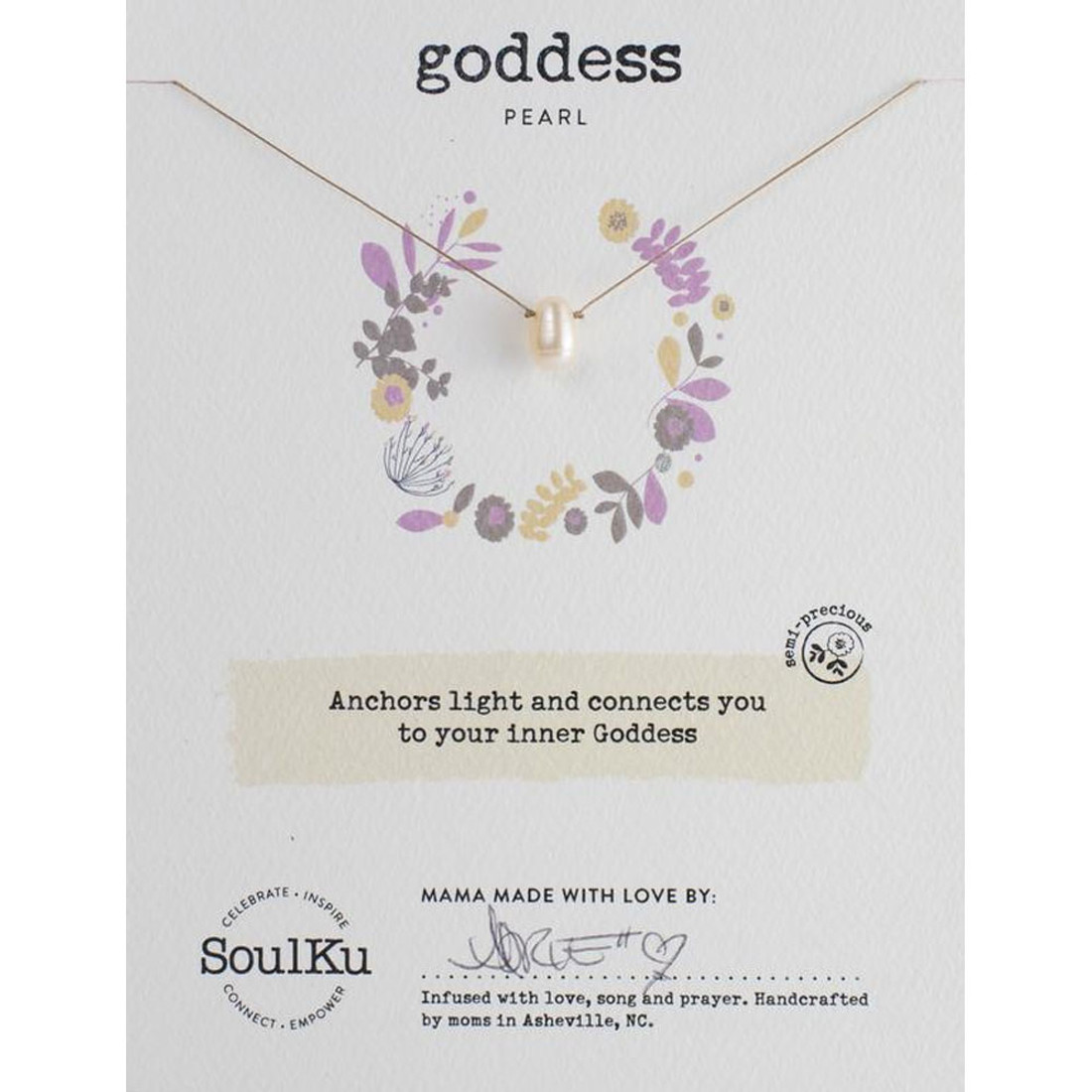 Soulku Goddess Pearl necklace. 