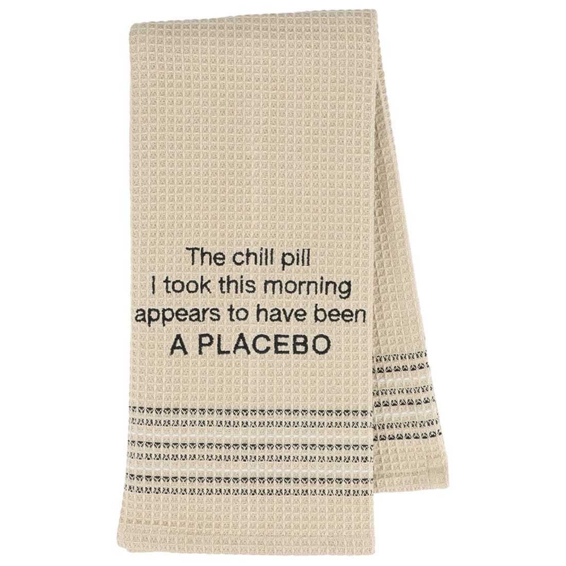 Placebo Funny Kitchen Dishtowel