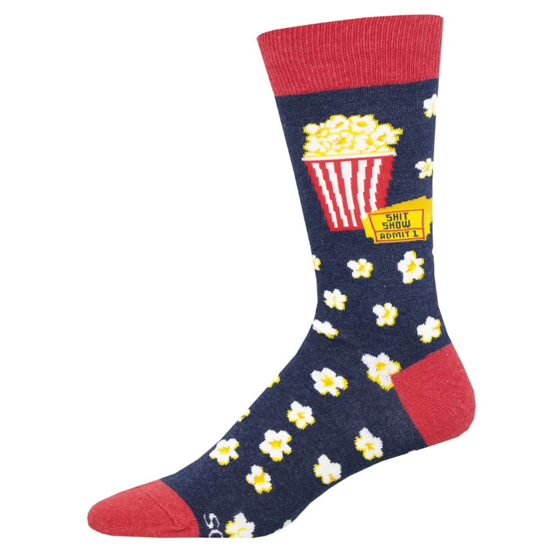 Shit Show Popcorn Men's Socks