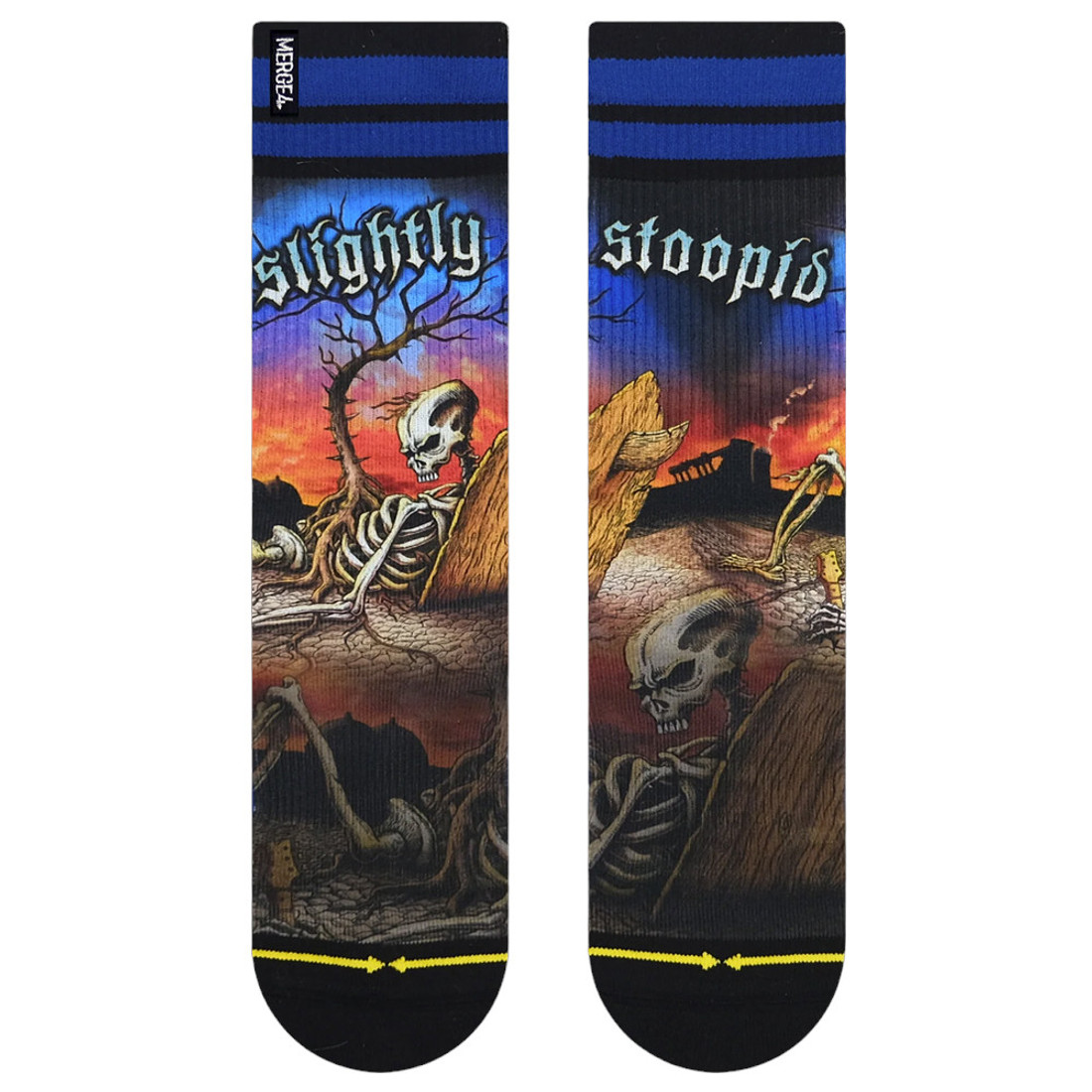 Merge4 SLIGHTLY STOOPID men's crew socks